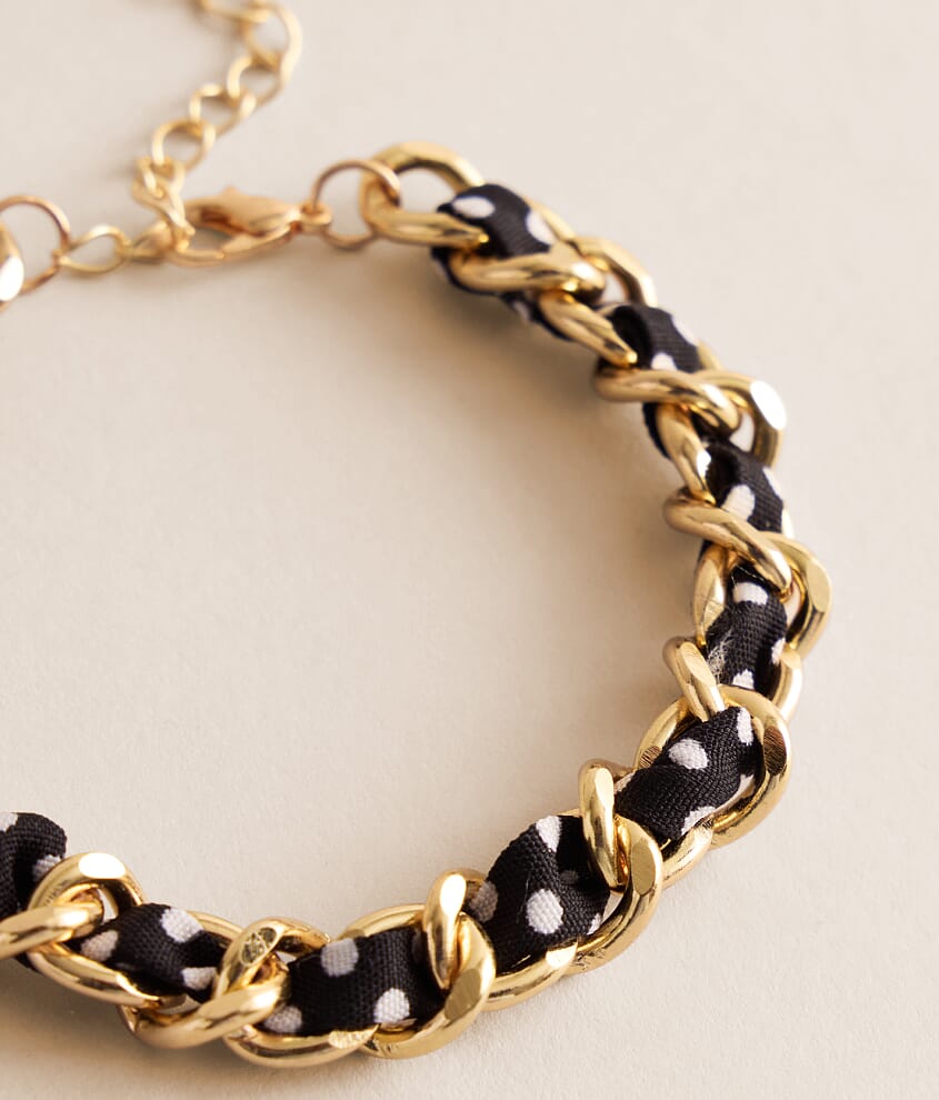 Polka Dot Wrapped Bracelet - thumbnail 2