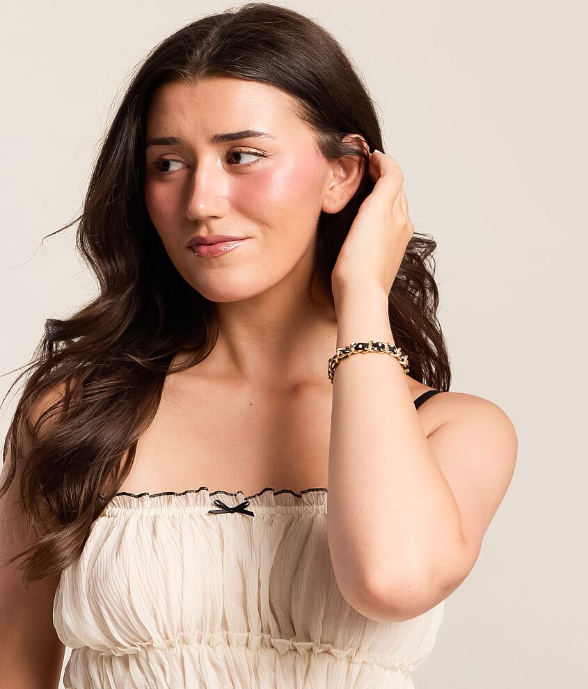 Polka Dot Wrapped Bracelet - thumbnail 3