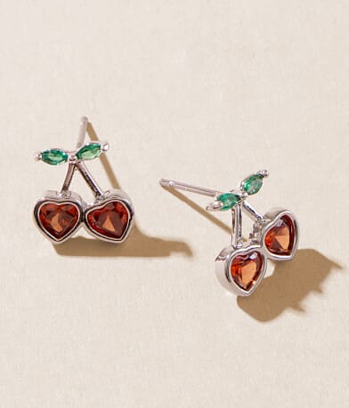boutique by BKE Cherry Earring front view
