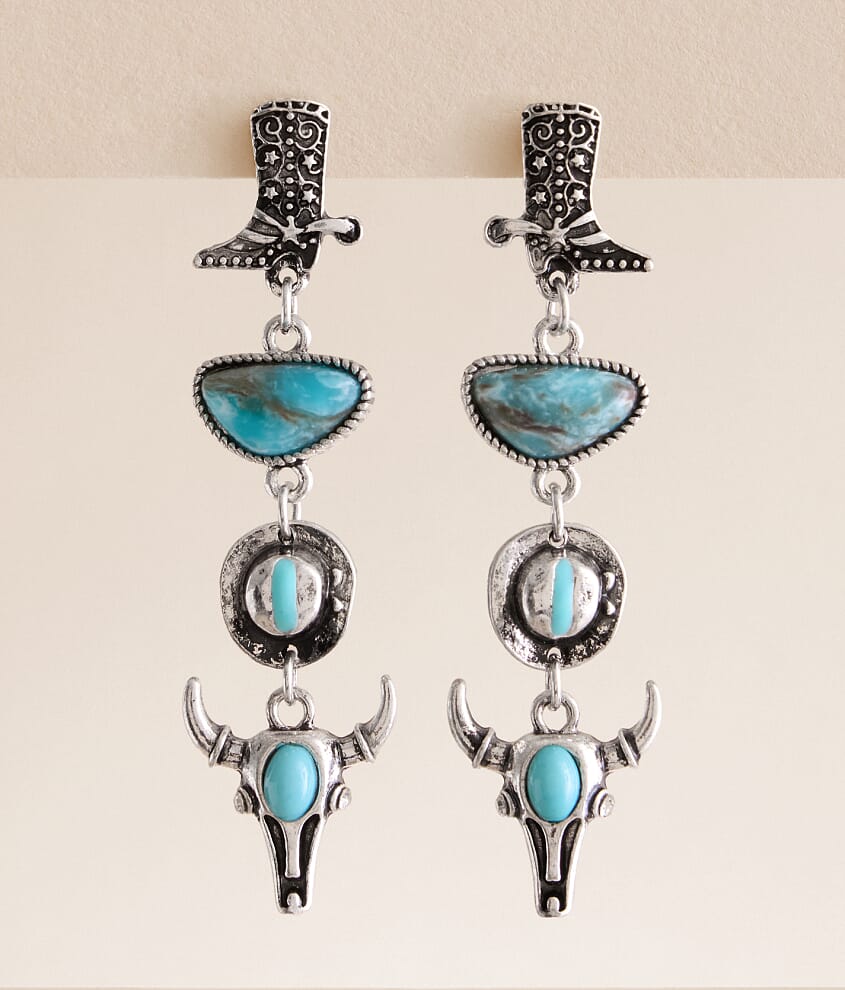 Western Stacked Earring