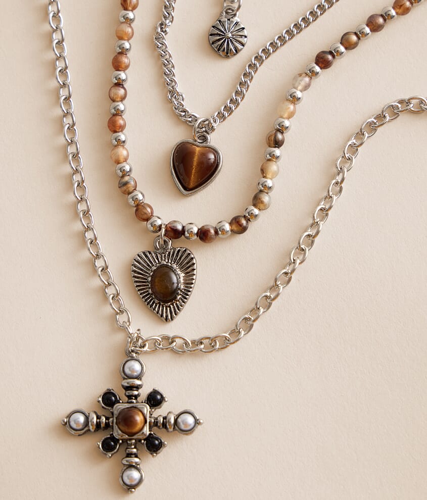 4 Pack Western Necklace Set