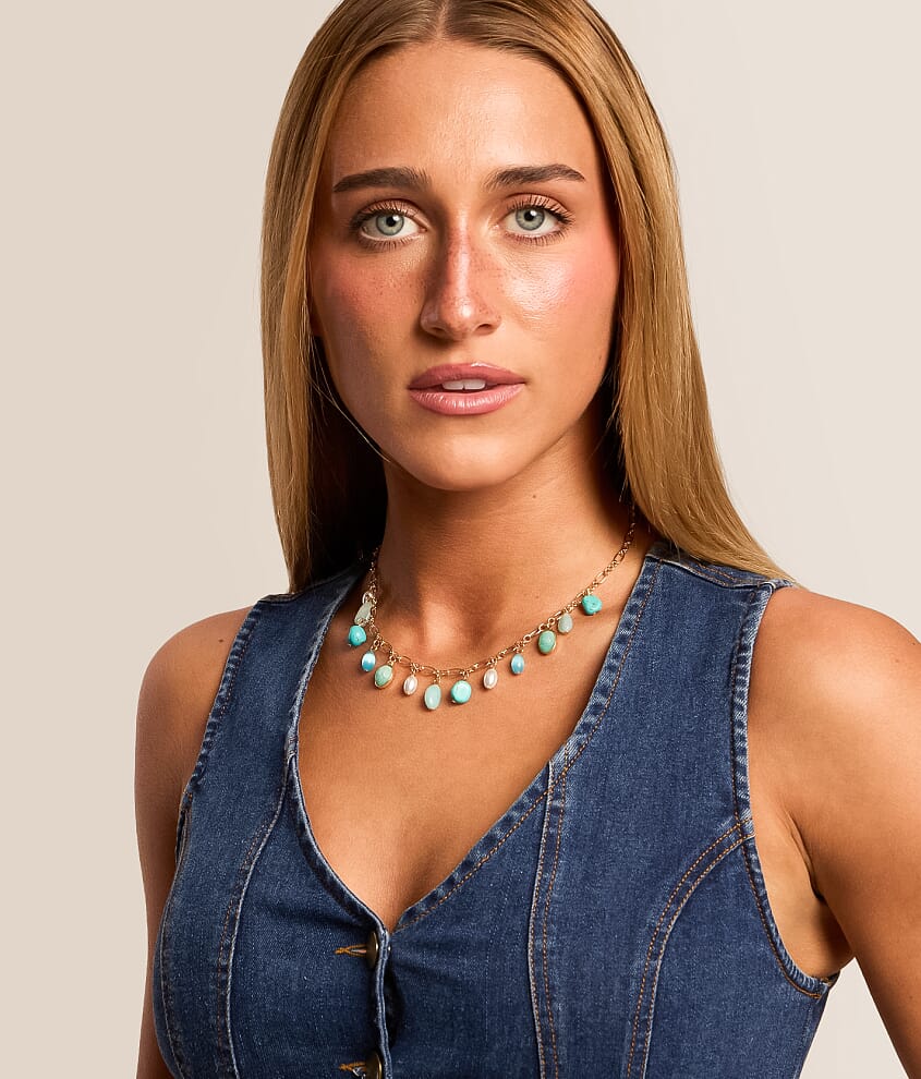 Multi Stone Necklace