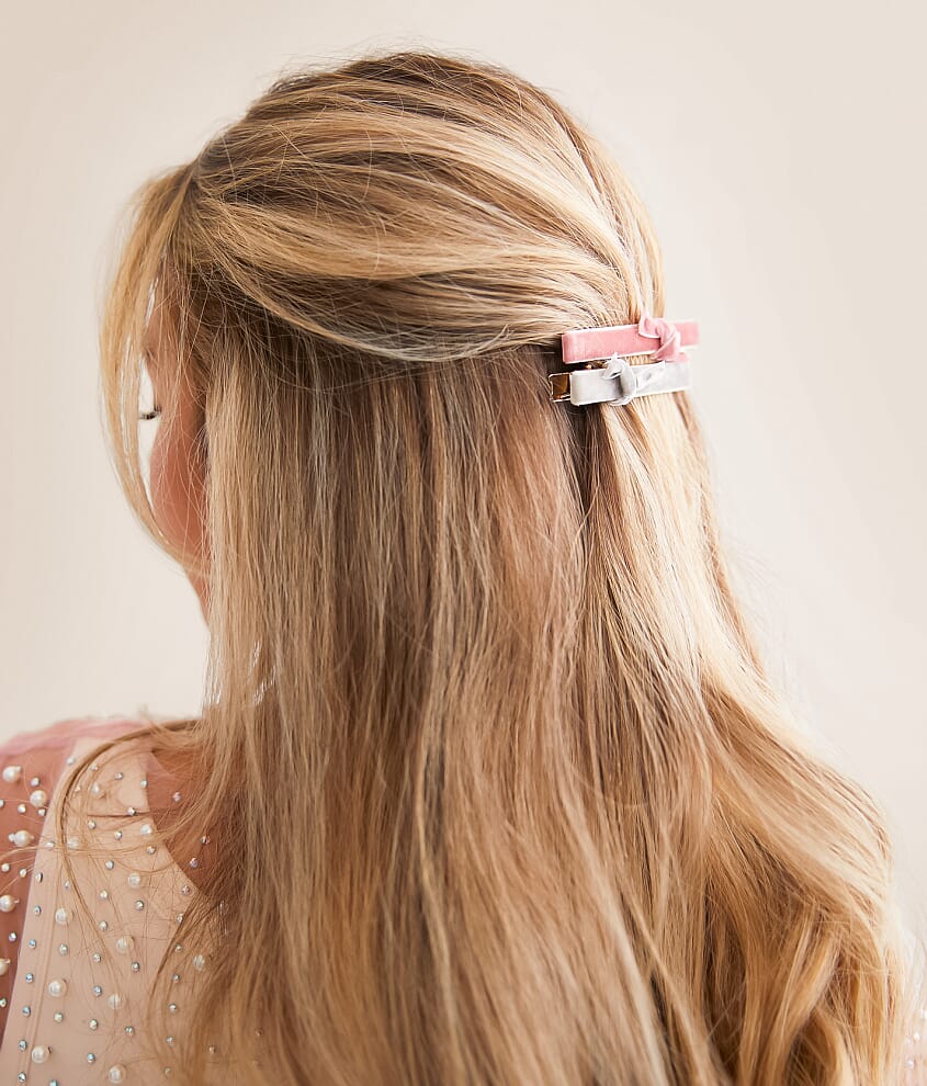 3 Pack Velvet Hair Clips