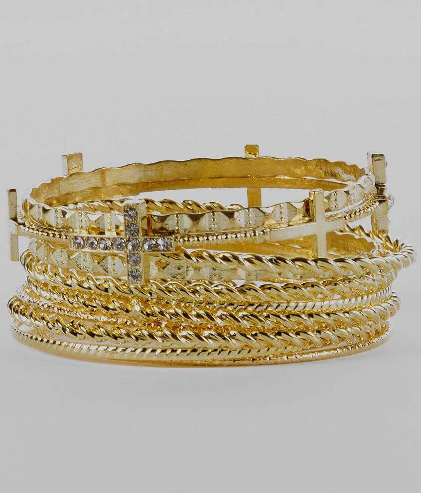 BKE Bangle Bracelet Set front view