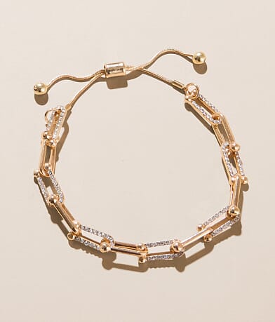 boutique by BKE Glitz Chain Bracelet front view
