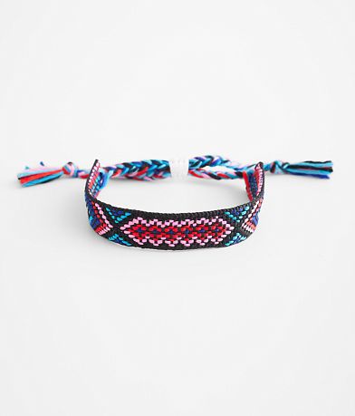 BKE Braided Slider Bracelet front view