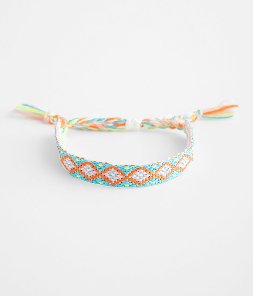 BKE Braided Slider Bracelet front view