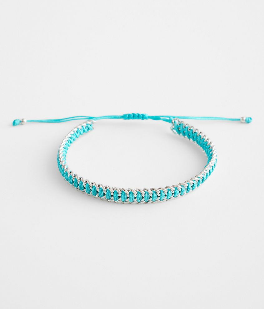 BKE Braided Slider Bracelet front view