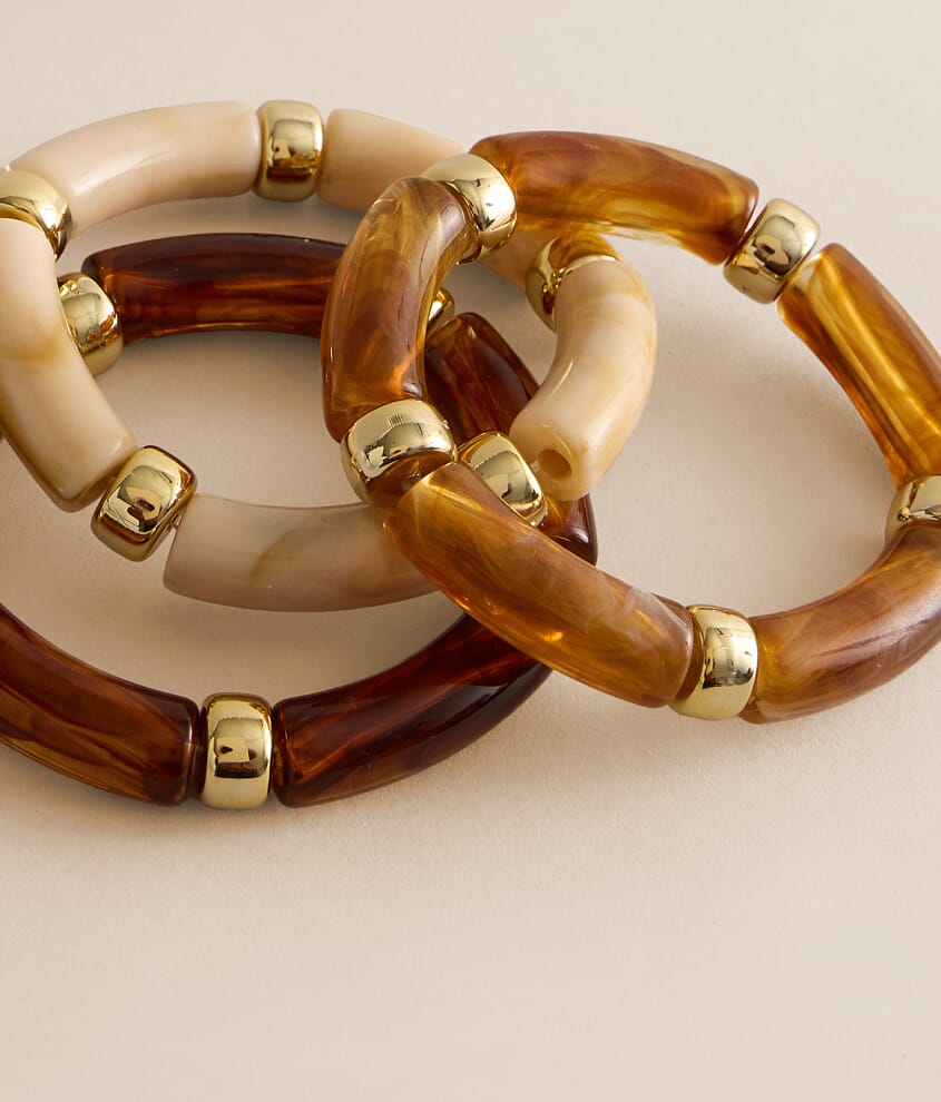 3 Pack Bead Bracelet Set