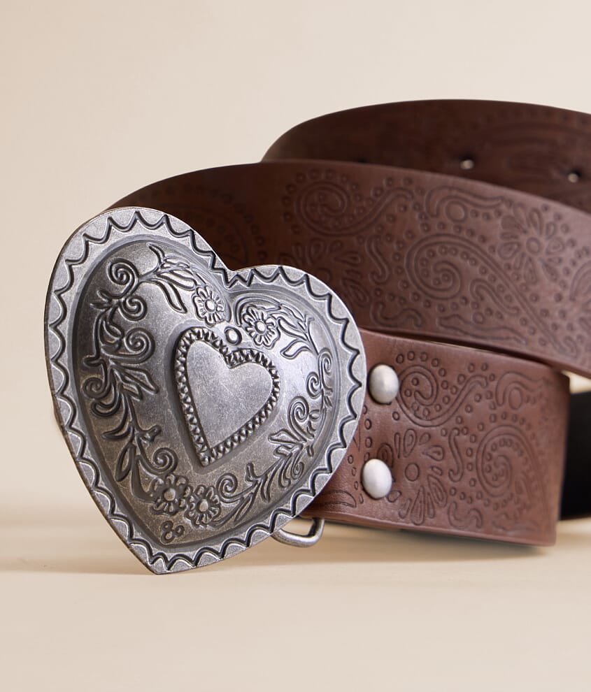 Heart Buckle Belt