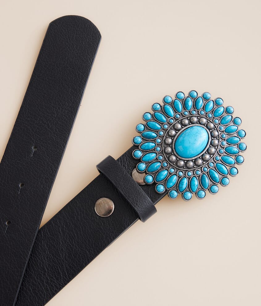 Turquoise Concho Belt