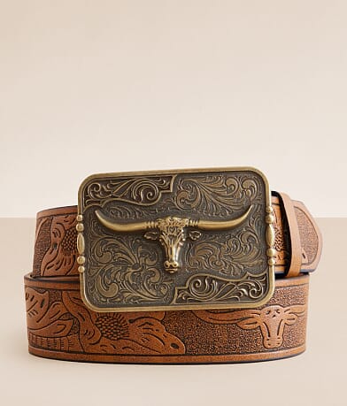 BKE Western Steer Belt front view