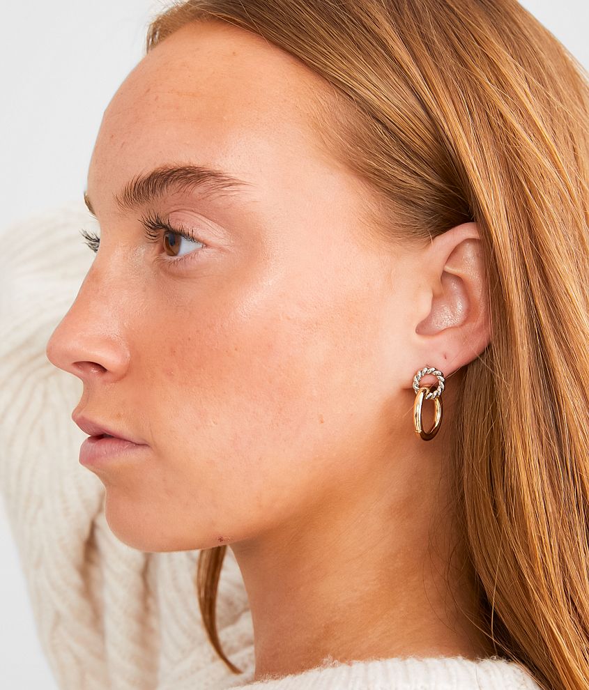 Layered Hoop Earring