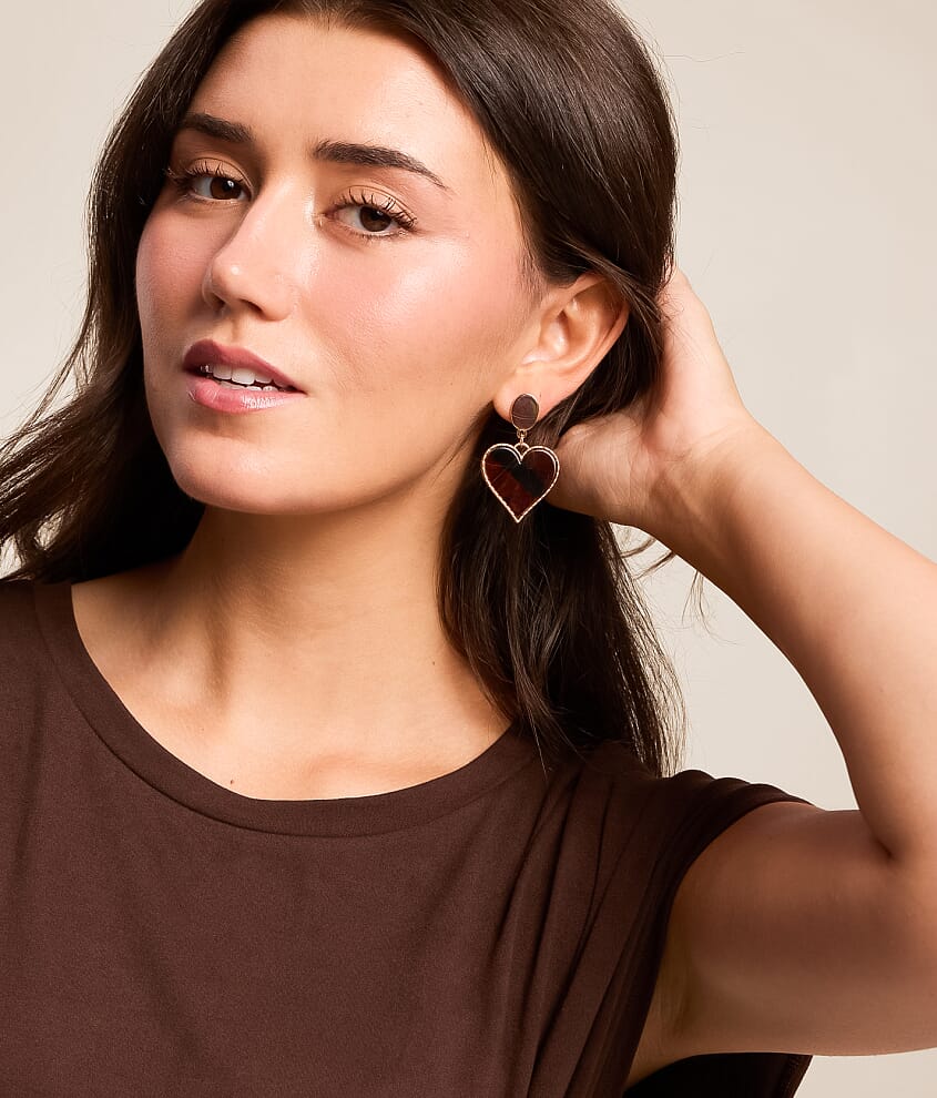 Statement Heart Earring
