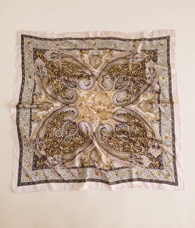 BKE Floral Fashion Scarf front view