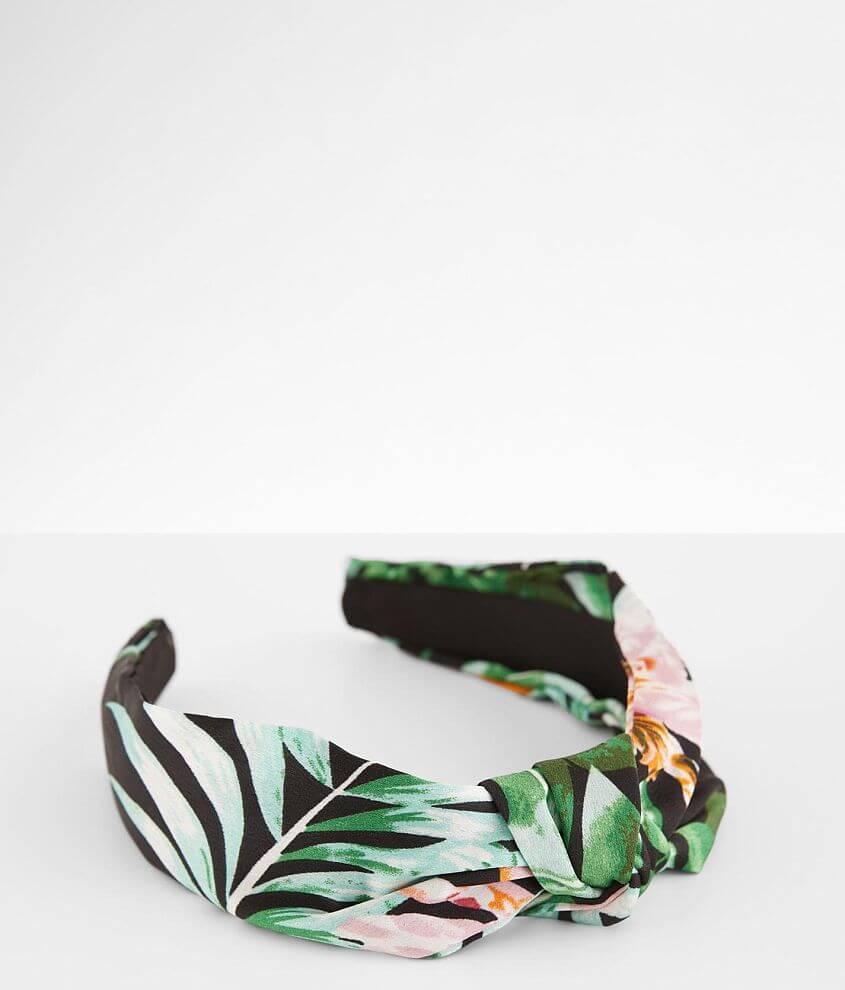 Tropical Knotted Headband front view