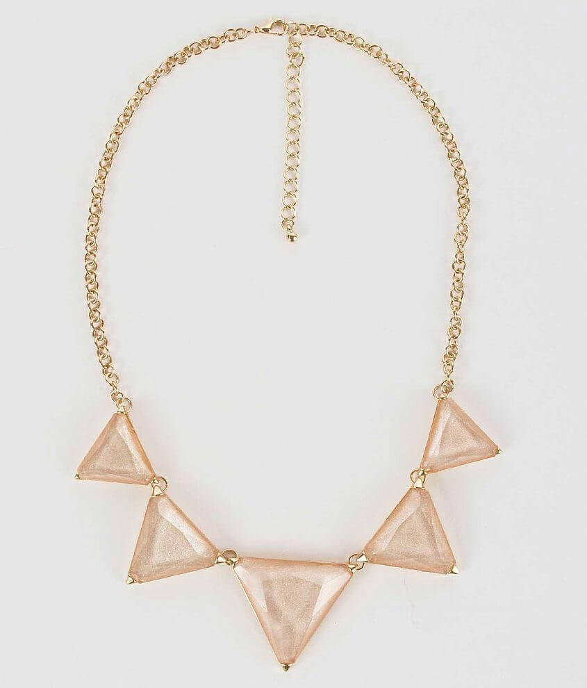 BKE Triangle Necklace front view