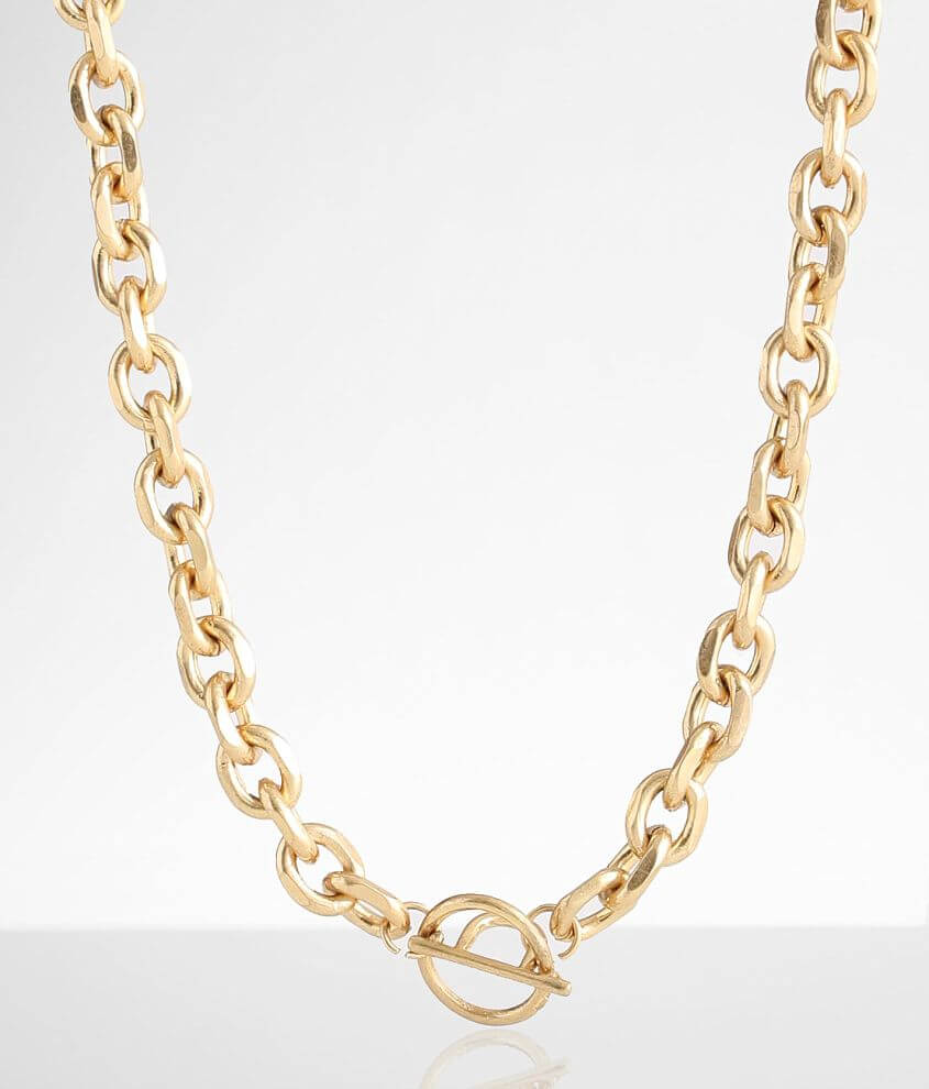 BKE Chunky Chain Necklace front view
