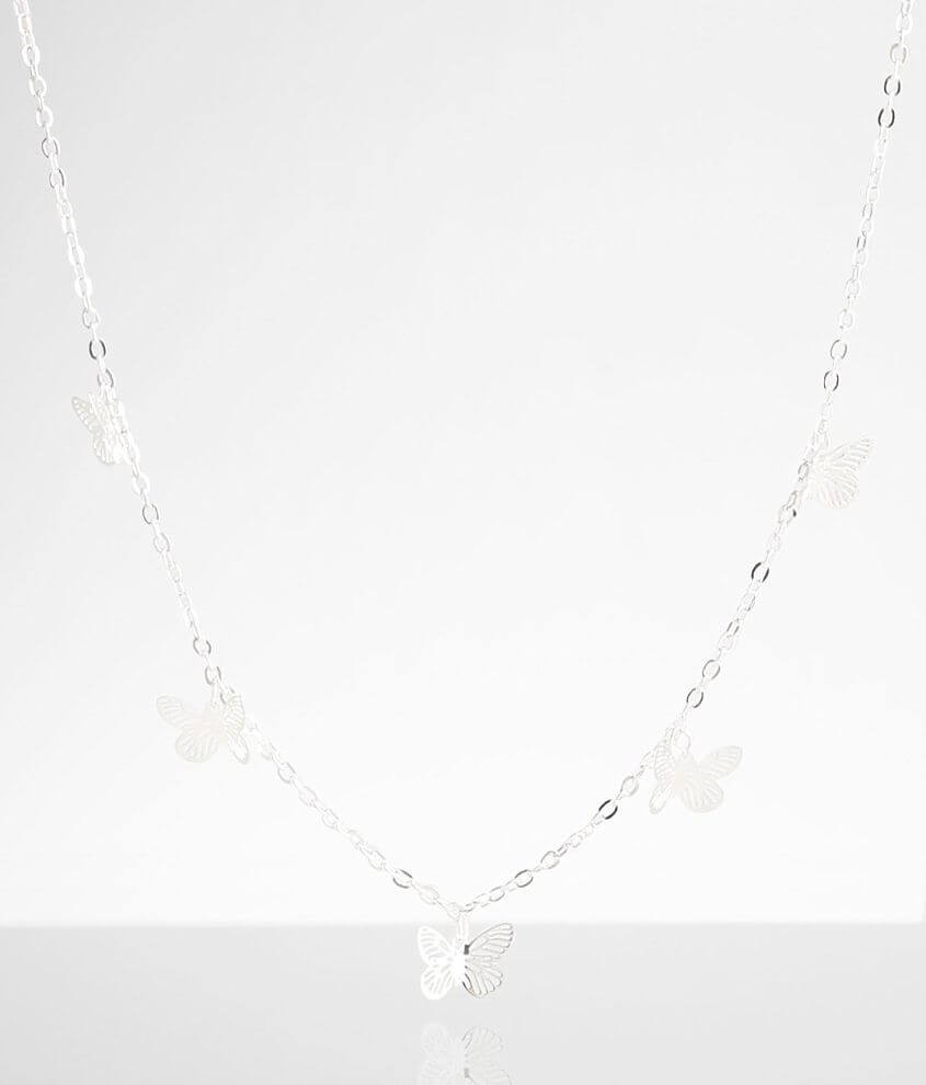 BKE Butterfly Charm Necklace front view