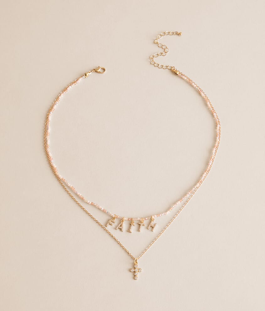 Faith Tiered Necklace