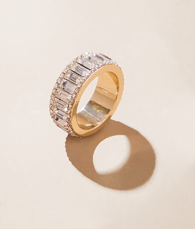 boutique by BKE Glitz Ring front view