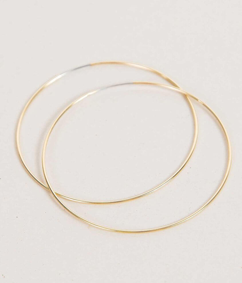 BKE Hoop Earring front view