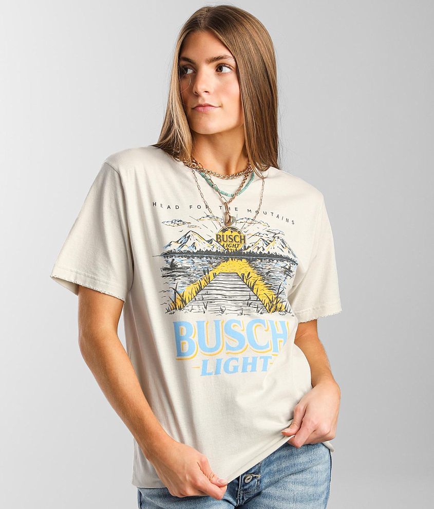 Isaac Morris Busch Light T-Shirt front view