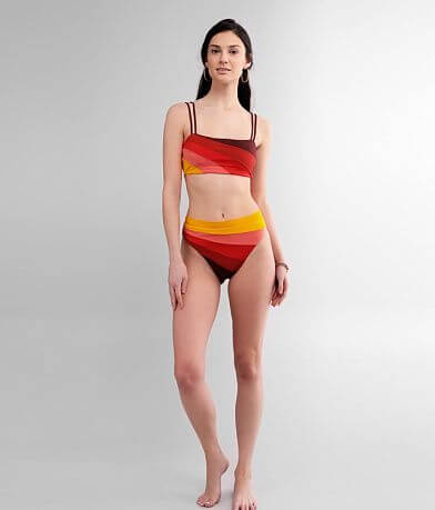 Isabella Rose Color Block Swim Top misc detail 1 view