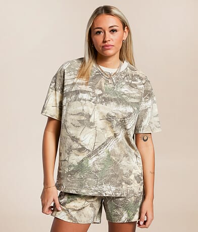 Gilded Intent Oversized Camo T-Shirt FULL_LEFT_SIDE
