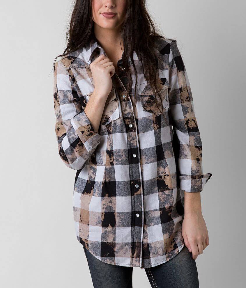 JAK Plaid Shirt front view