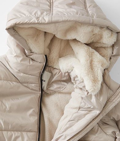 Urban Republic Girls - Hooded Puffer Jacket misc detail 1 view