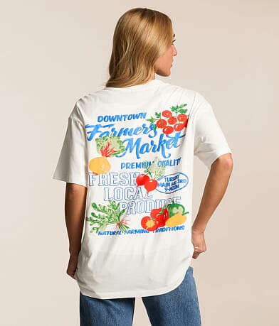 Modish Rebel Get Fresh T-Shirt - Women's Graphic T-Shirts in White