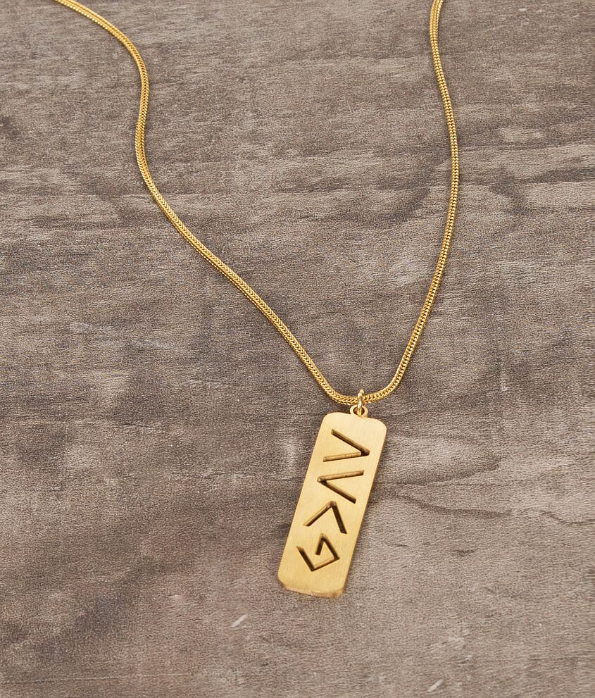 JAECI God Is Greater Necklace front view