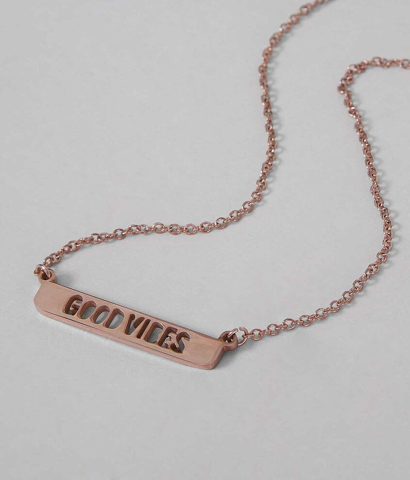 JAECI Good Vibes Necklace front view