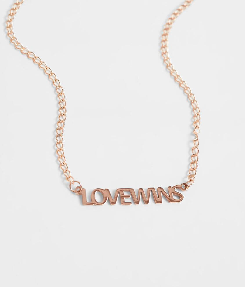 JAECI Love Wins Necklace front view