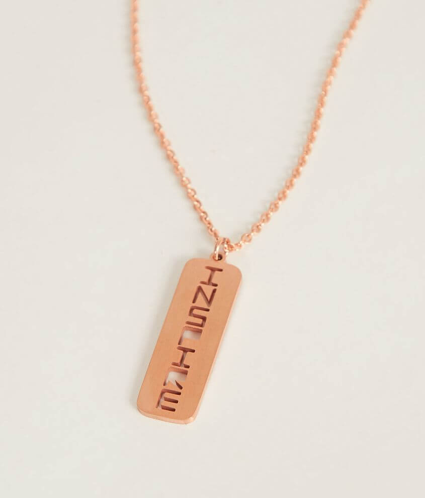 JAECI Positive Attributes Necklace front view