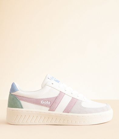 Gola® Grandslam Trident Leather Sneaker front view