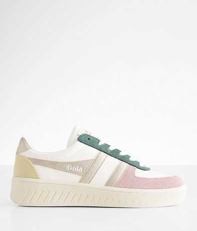 Gola® Grandslam Quadrant Metallic Sneaker front view