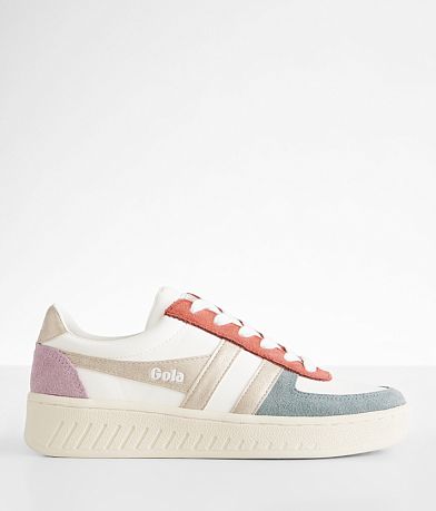 Gola® Grandslam Quadrant Metallic Sneaker front view