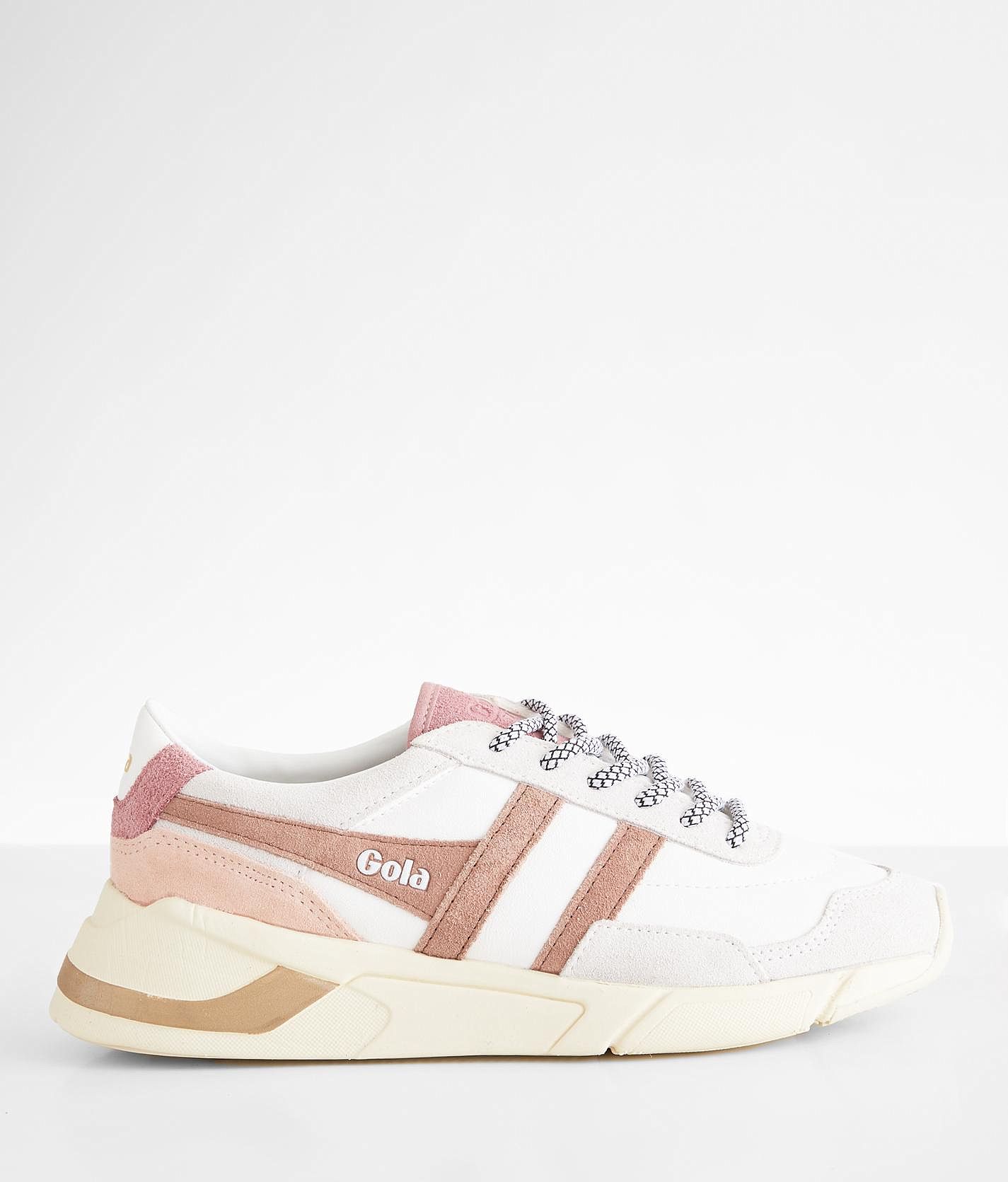 Gola Eclipse Sneaker Women s Shoes in White Seashell Dusty Rose