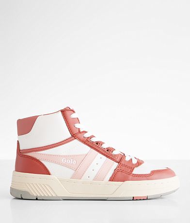 Gola® Challenge Hi Leather Sneaker front view
