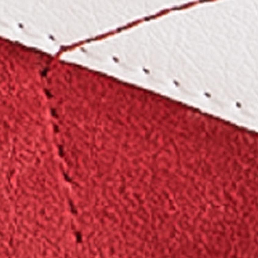 Deep Red White