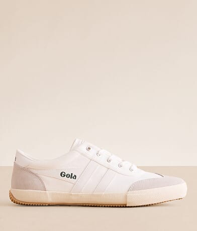 Gola® Badminton Train Leather Sneaker front view
