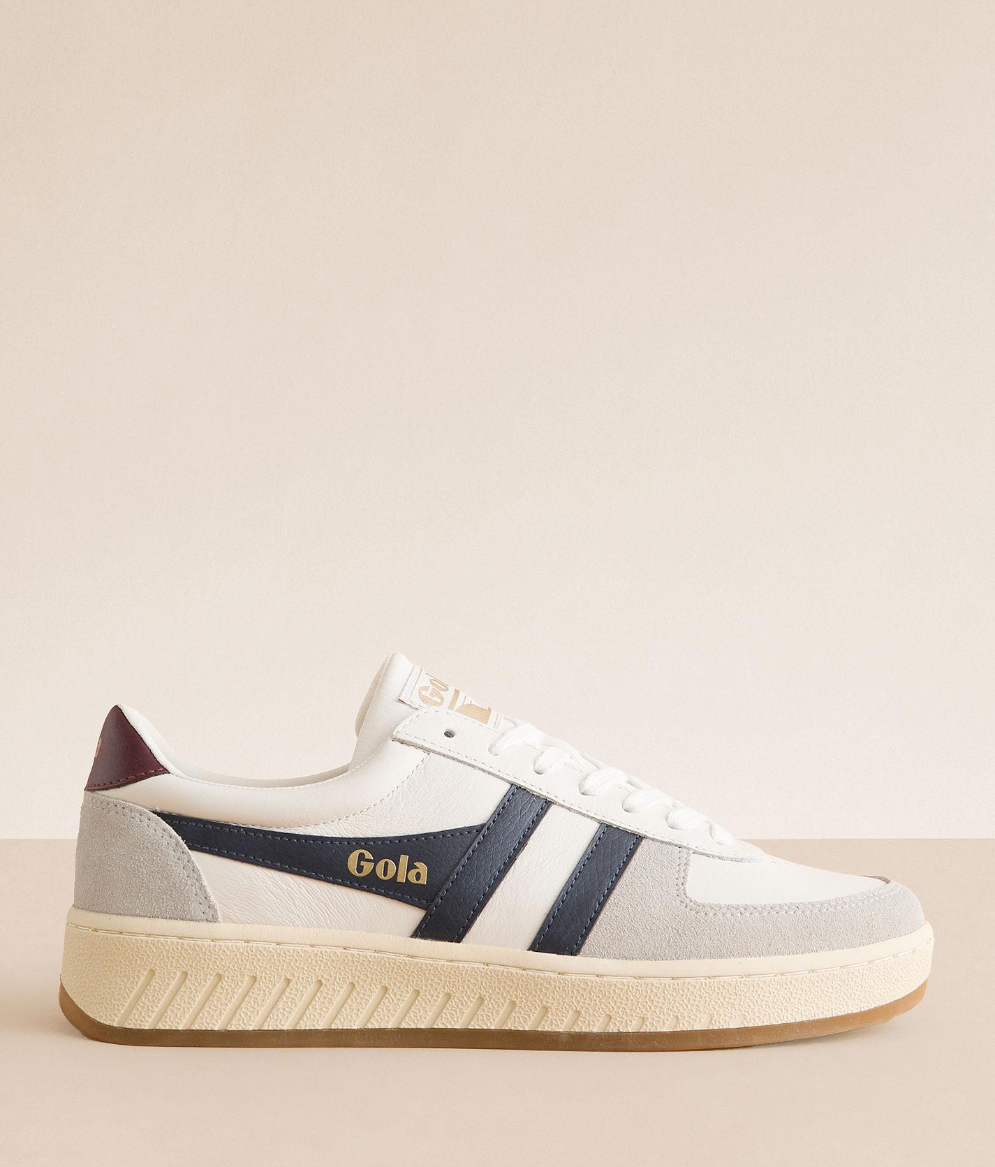 Gola® Grandslam Classic Leather Sneaker - Men's Shoes in White