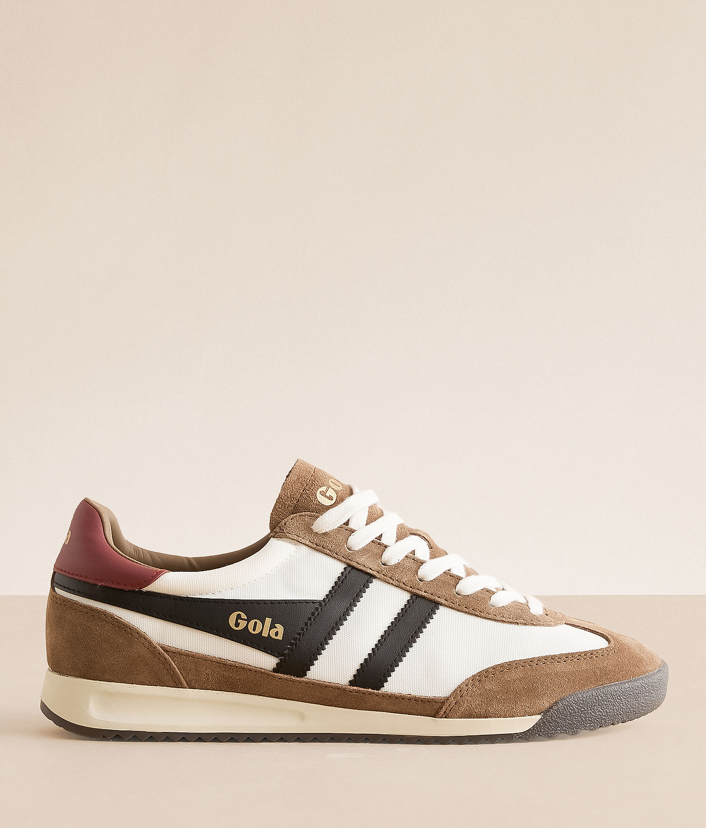 Gola - Mens Tornado Sneakers - 9 M US / Off White/Tobacco/Black