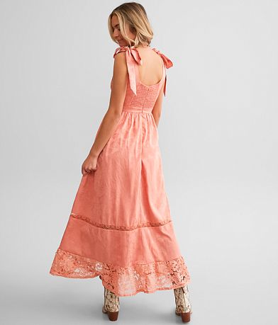 Floral Jacquard Maxi Dress thumbnail 3
