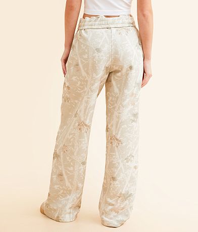 Gilded Intent Camo Wide Leg Sweatpant BACK