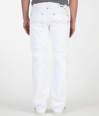Antique Rivet Slim Straight Jean back view