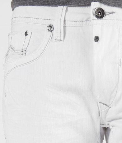 Antique Rivet Slim Straight Jean front pocket view