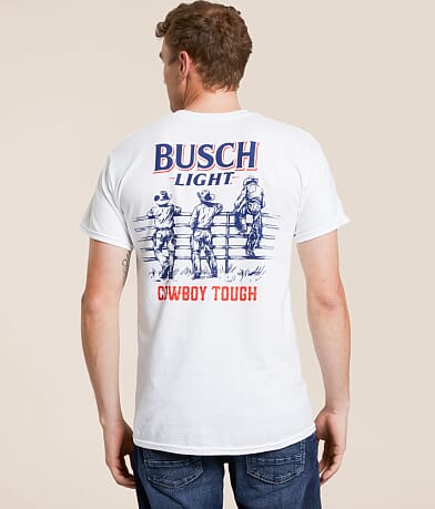 JEDCo Busch Light® Cowboy Tough T-Shirt front view